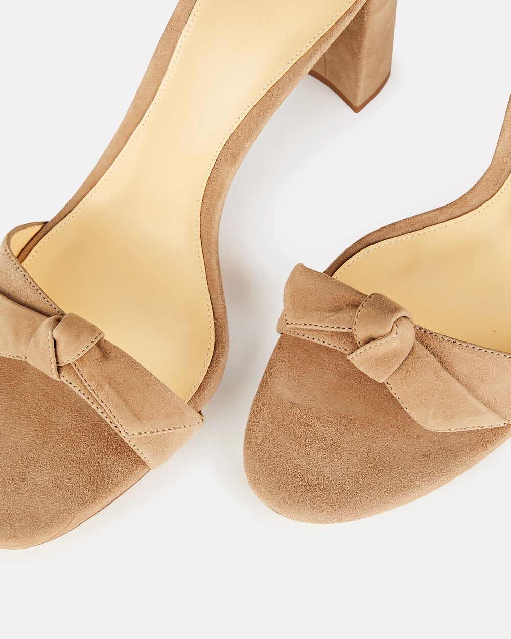 Intermix - Clarita 90 Suede Block Sandals -