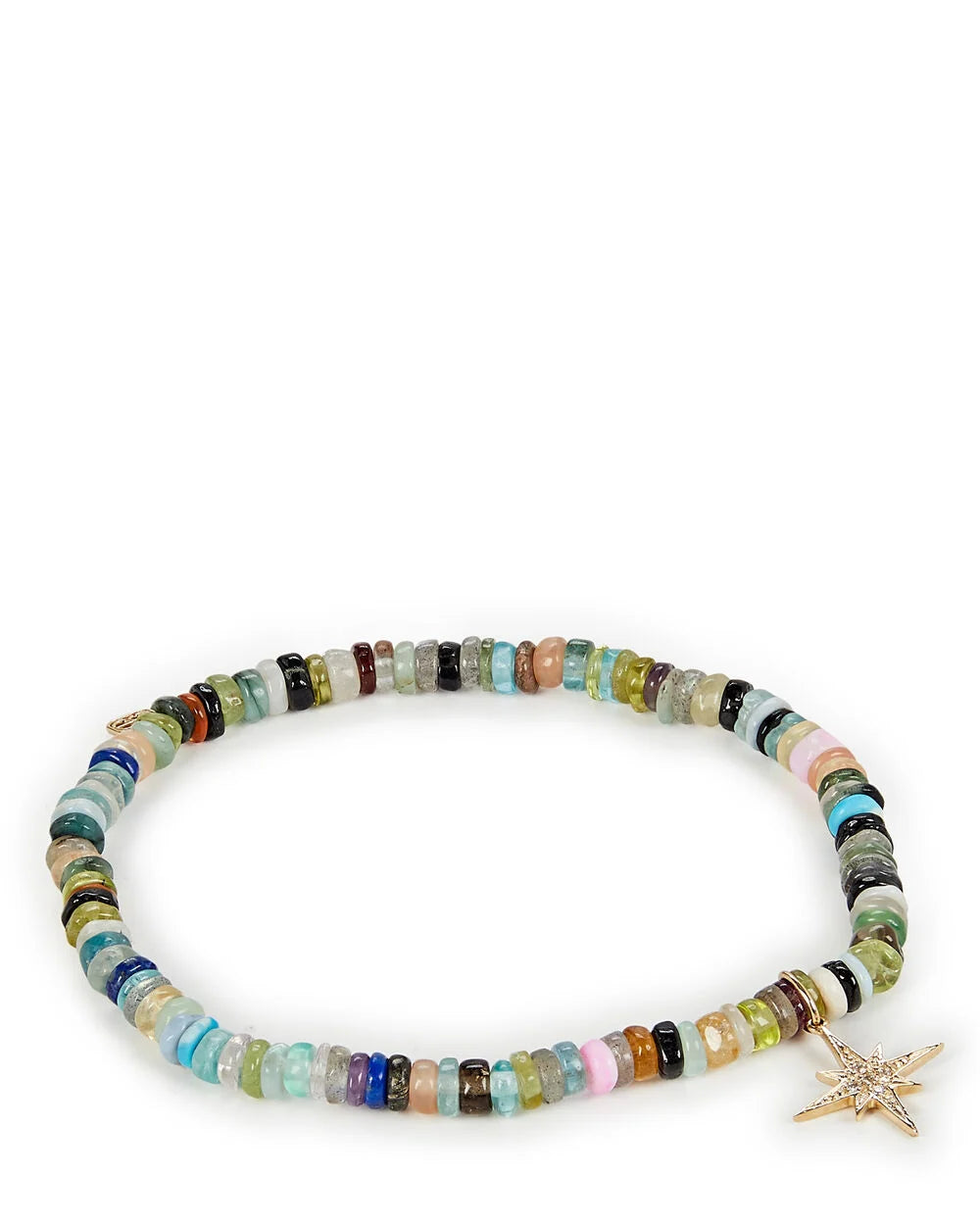 Intermix - Multi-Stone Charm Bracelet -