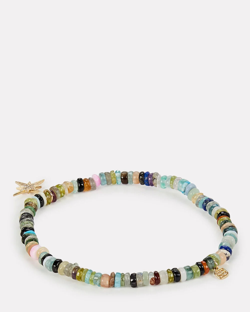 Intermix - Multi-Stone Charm Bracelet -