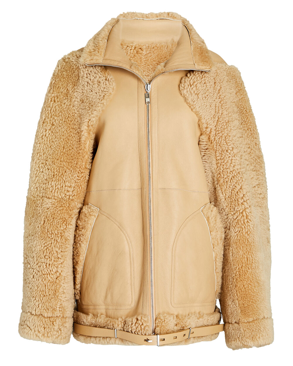 Intermix - Shift Cap Shearling Teddy Coat -