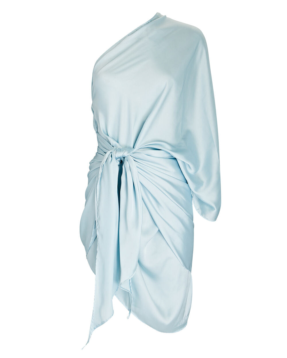 Intermix - Cabana One-Shoulder Satin Mini Dress -