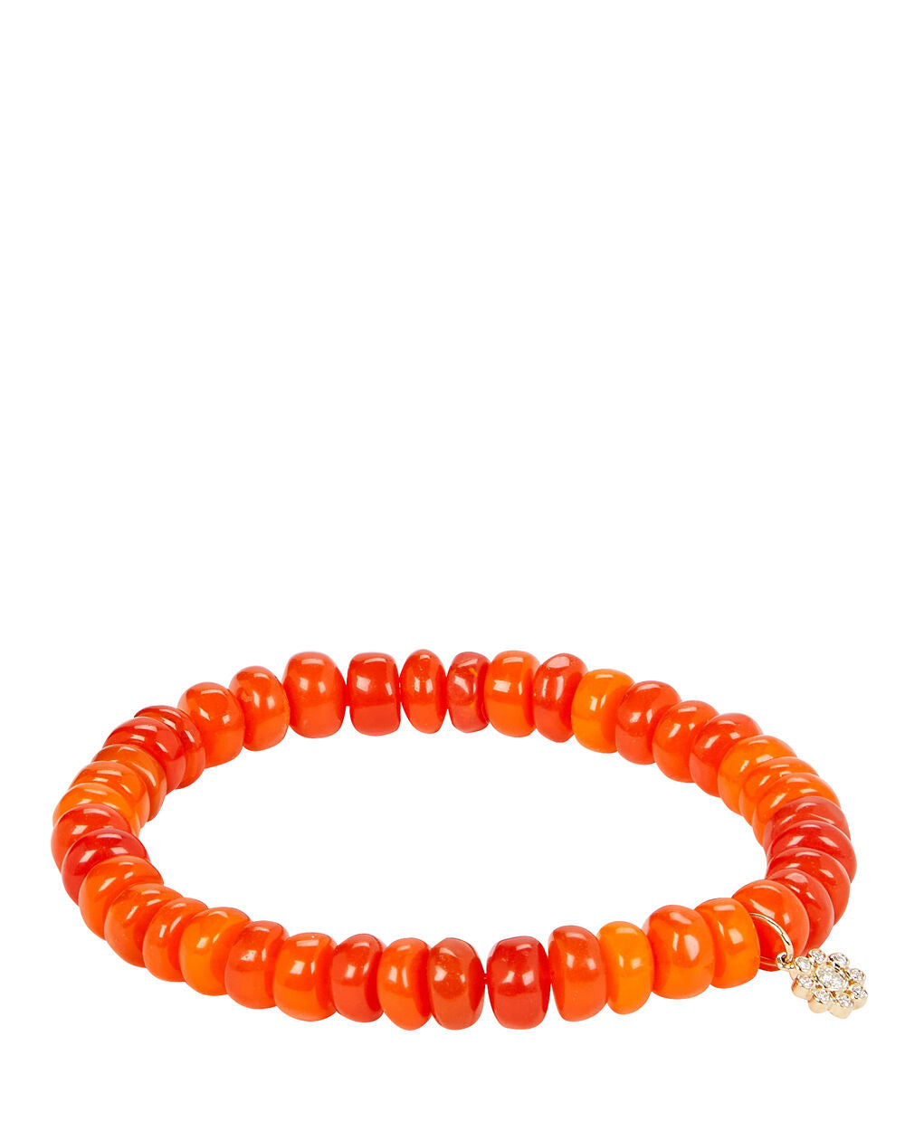 Intermix - Evil Eye Flower Opal Beaded Bracelet -