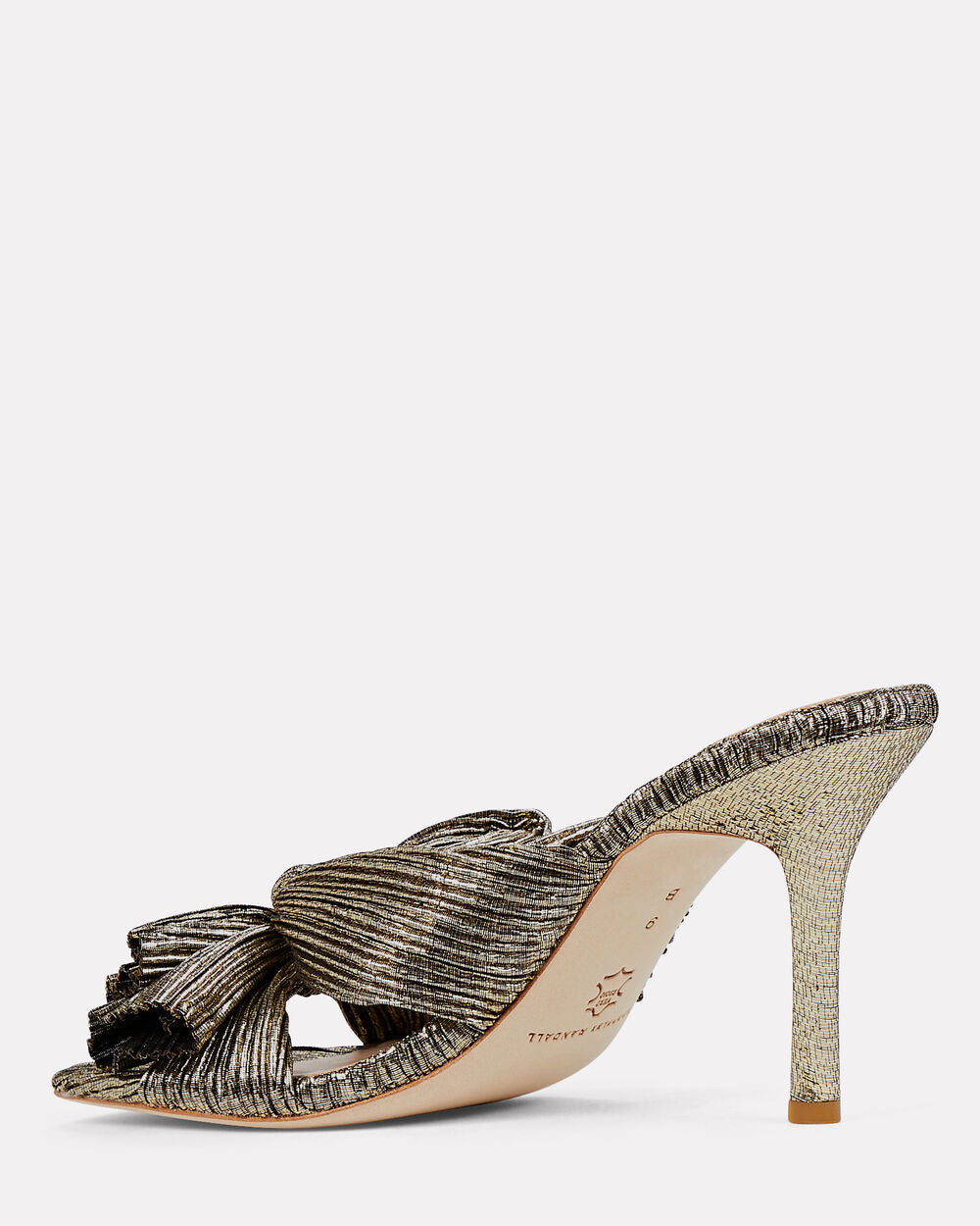 Intermix - Claudia Knotted Plisse' Mules -