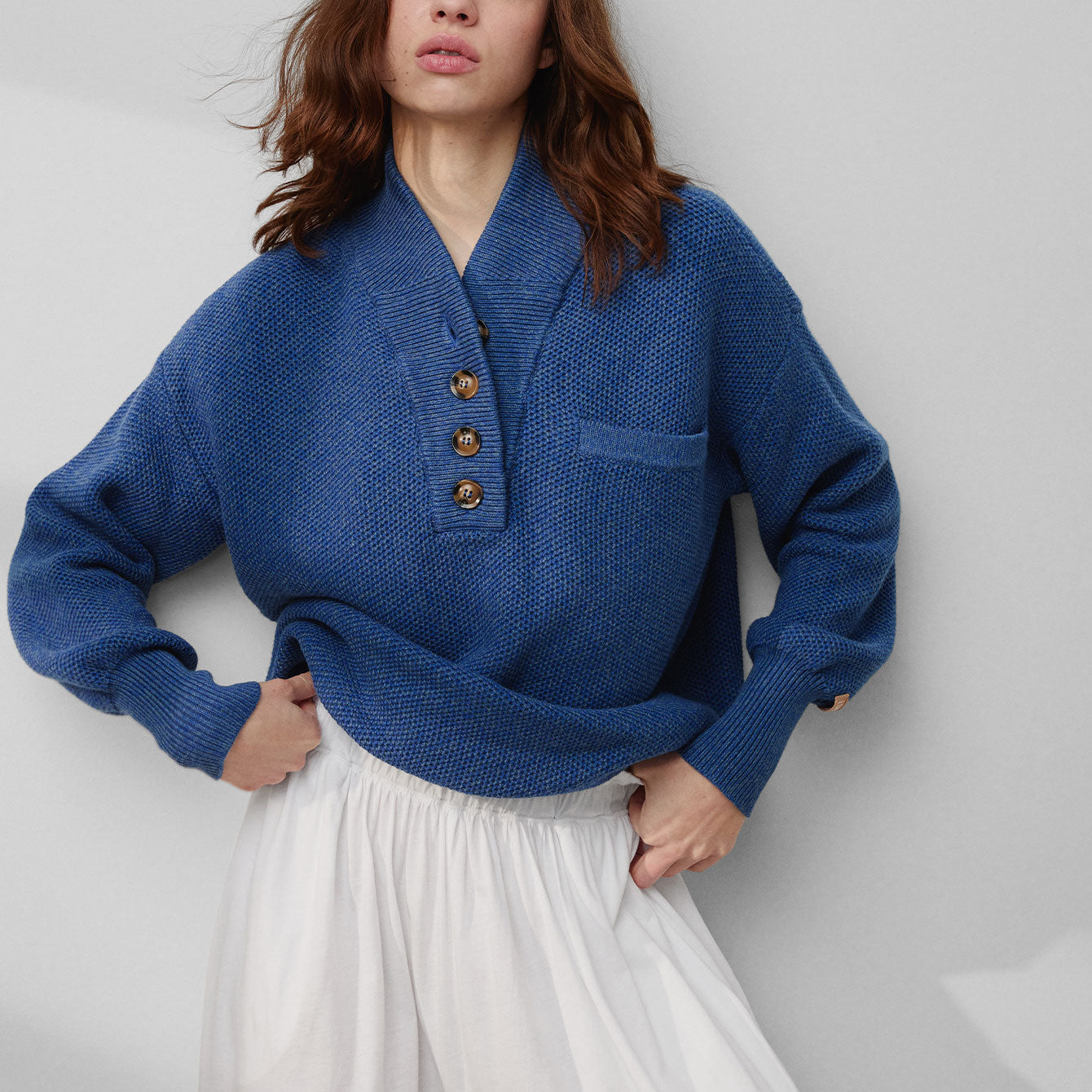 Intermix - Cottonsilk™ Pocket Henley -