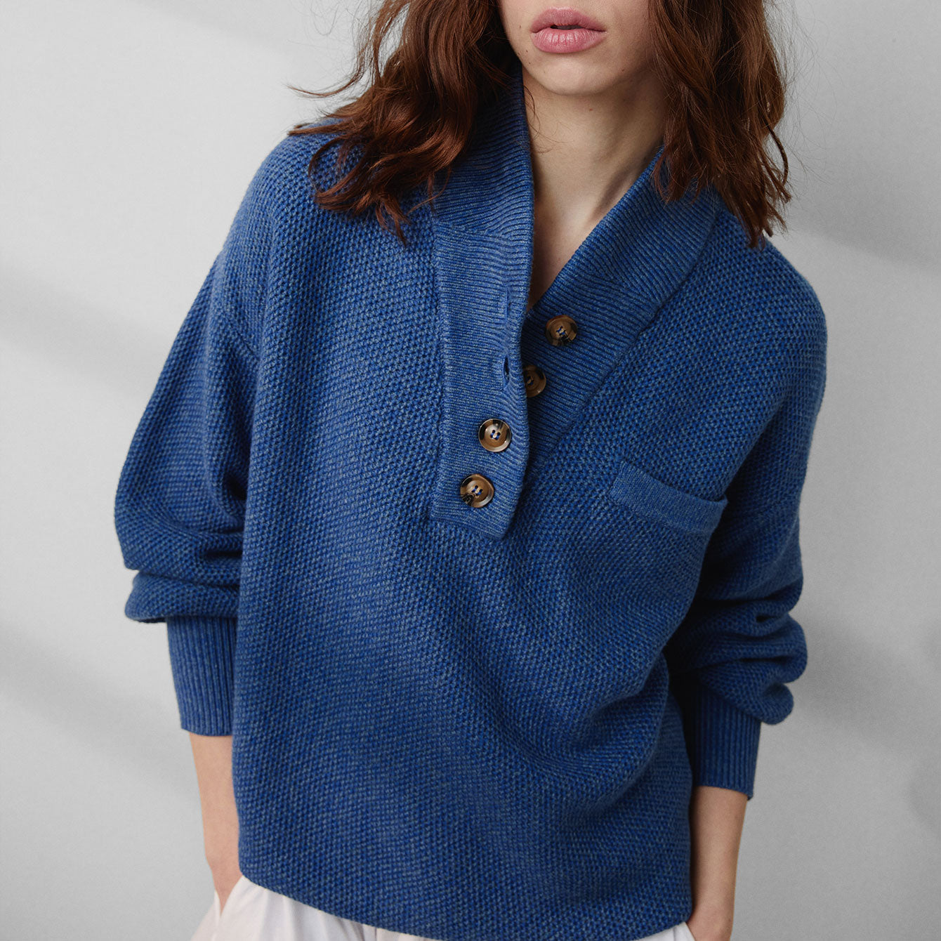 Intermix - Cottonsilk™ Pocket Henley -