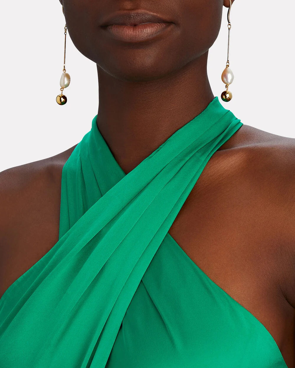 Intermix - Mandy Crossover Silk Gown -
