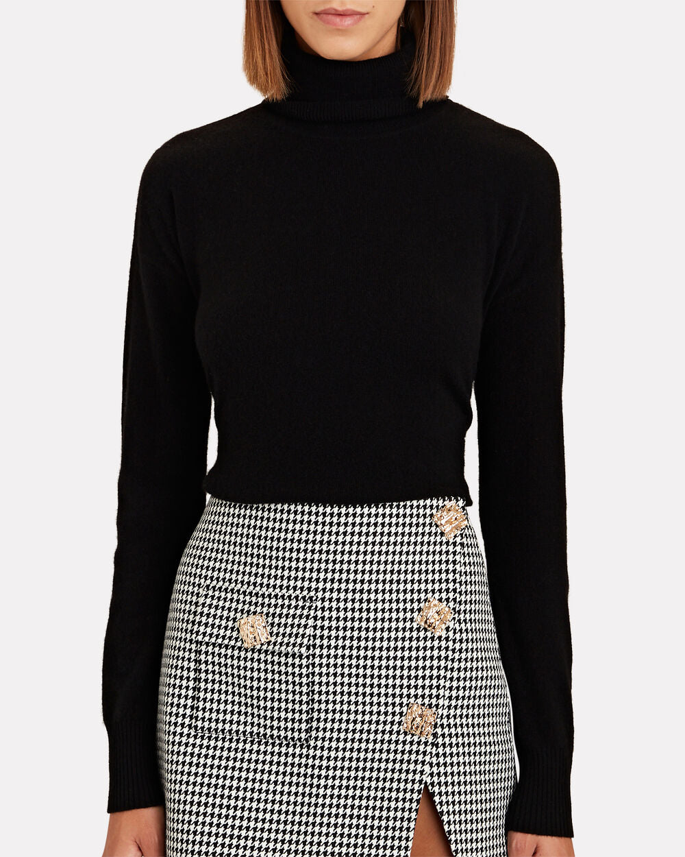 Intermix - Bailey Cashmere Turtleneck Sweater -