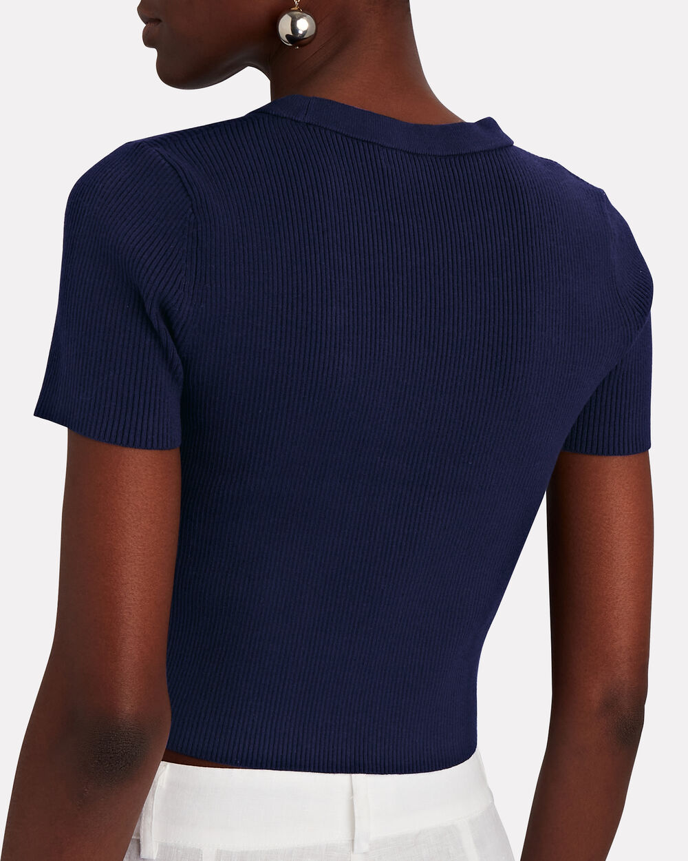 Intermix - Katya Rib Knit Crop Top -