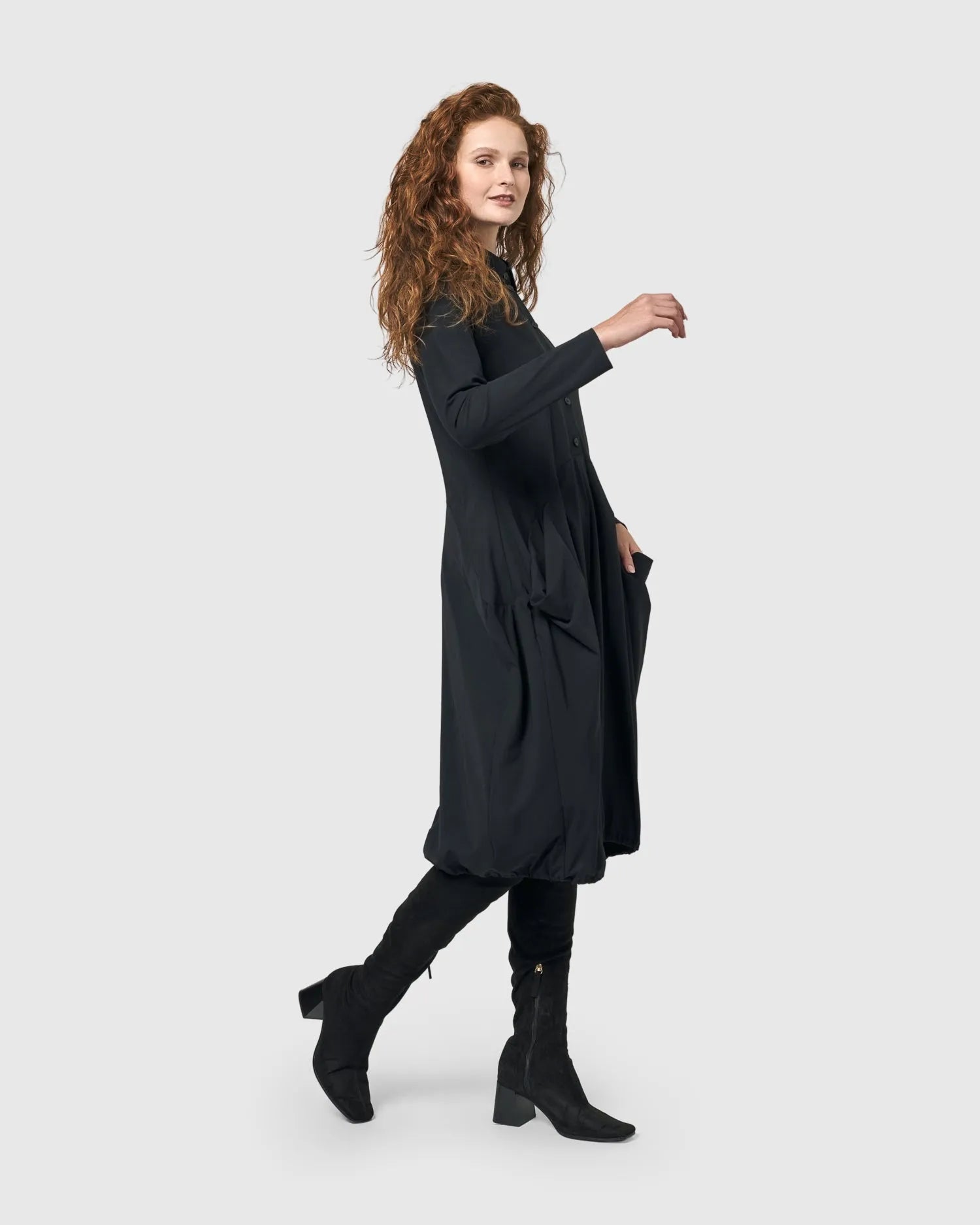 Intermix - Essential Tekbika Signature Pocket Dress, Black -
