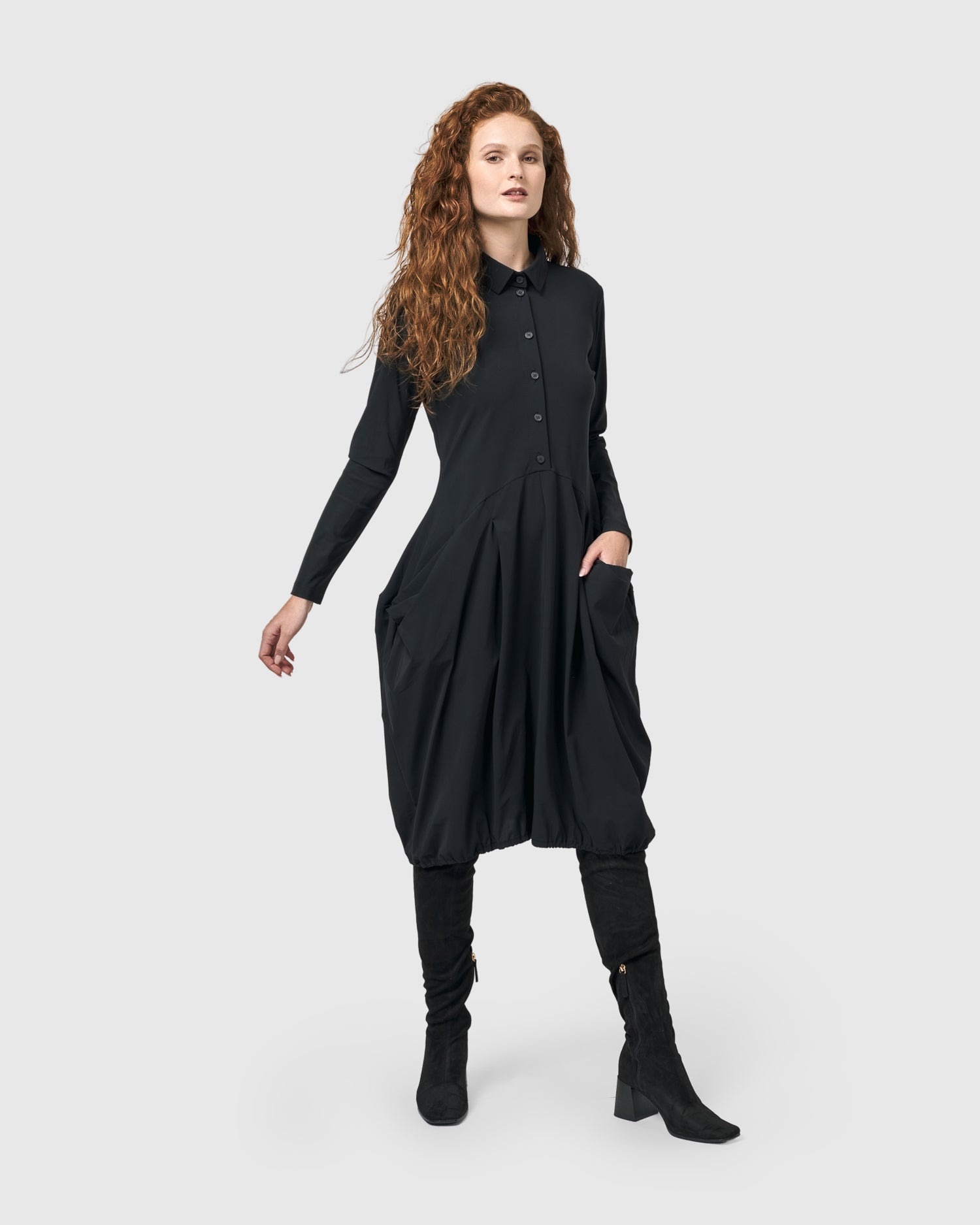 Intermix - Essential Tekbika Signature Pocket Dress, Black -