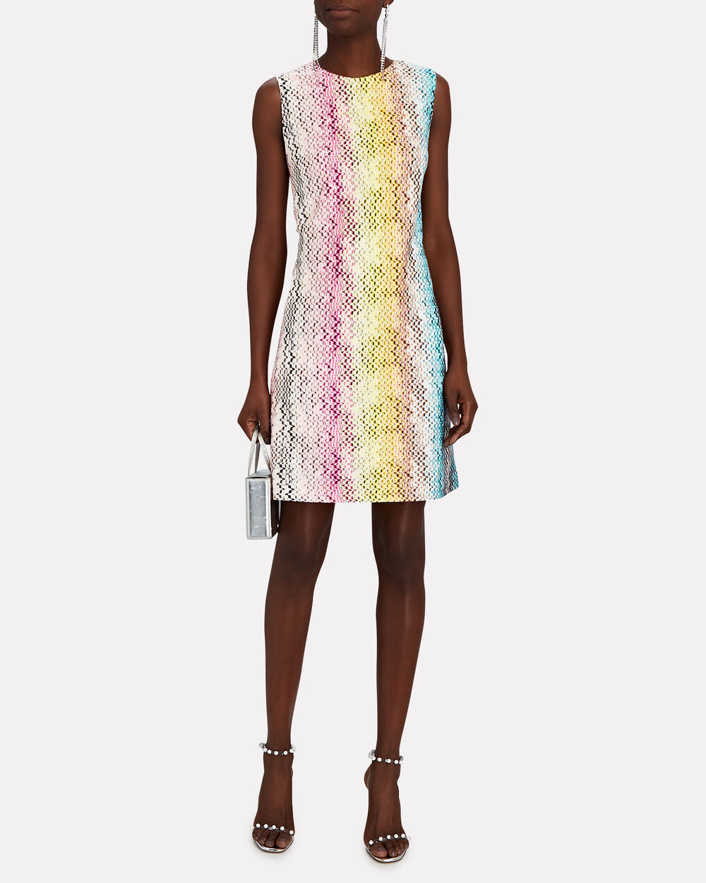 Intermix - Rainbow Mini Shift Dress -