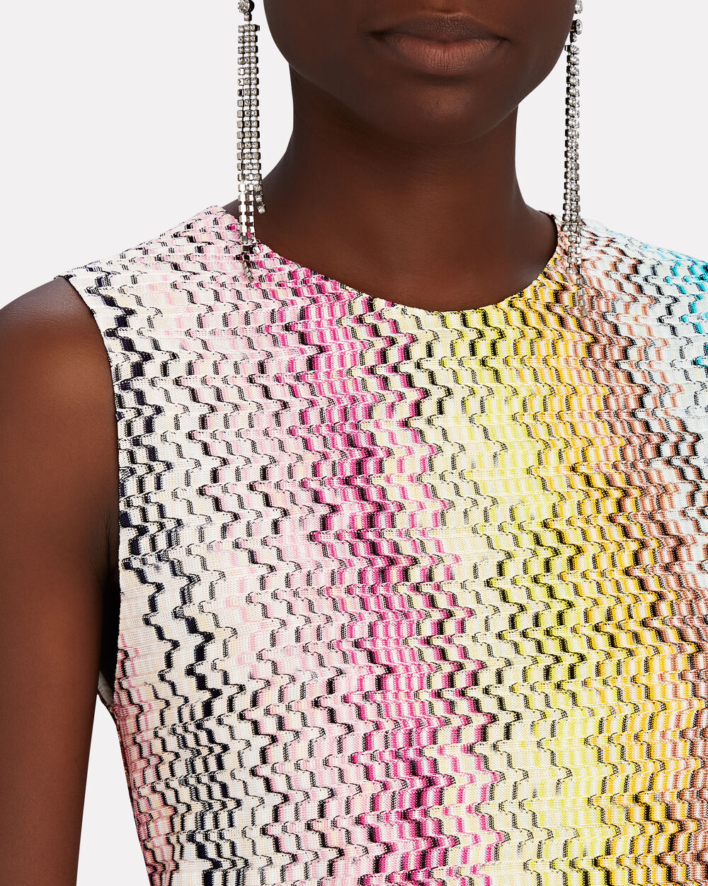 Intermix - Rainbow Mini Shift Dress -