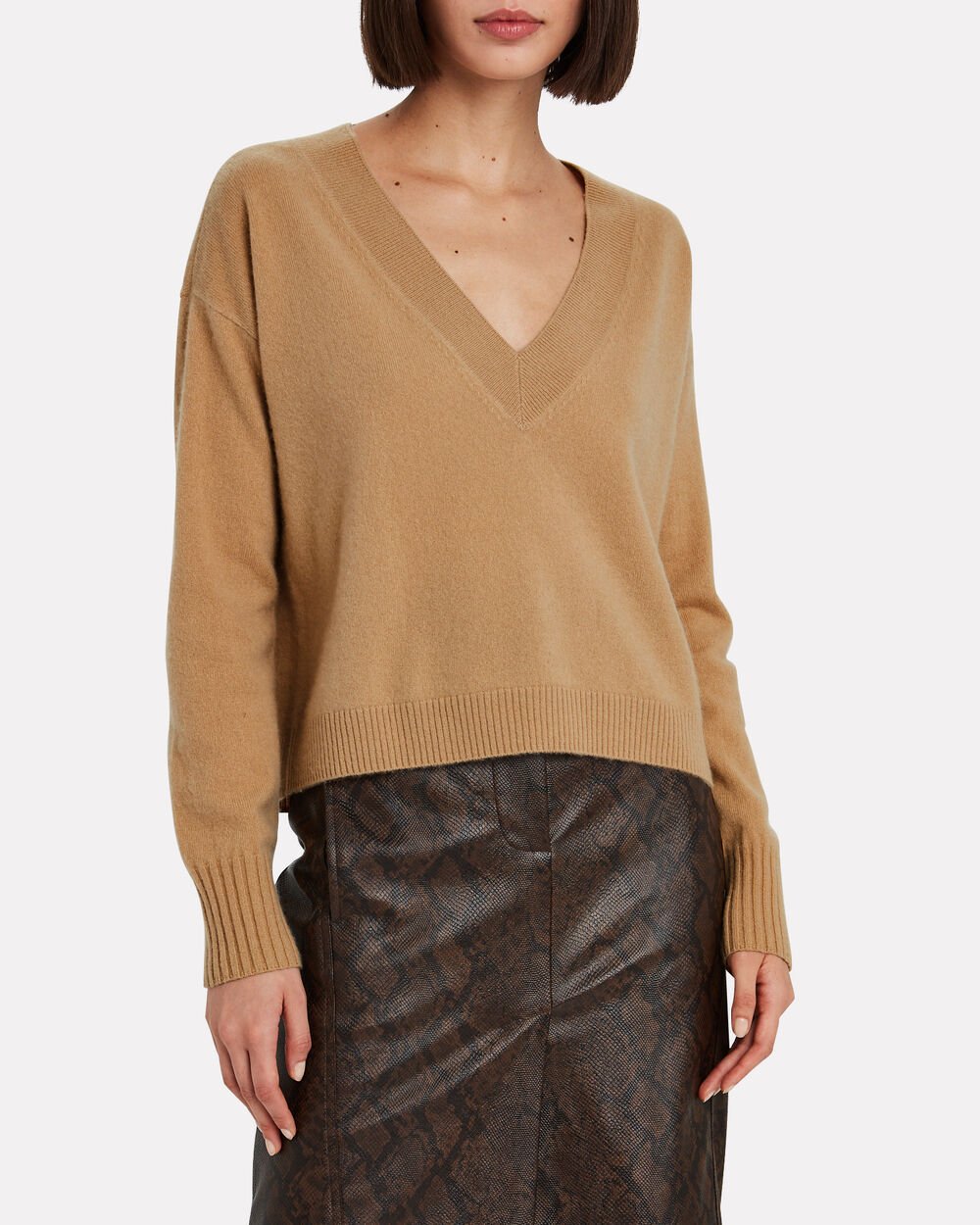 Elroy V-Neck Cashmere Sweater Intermix US