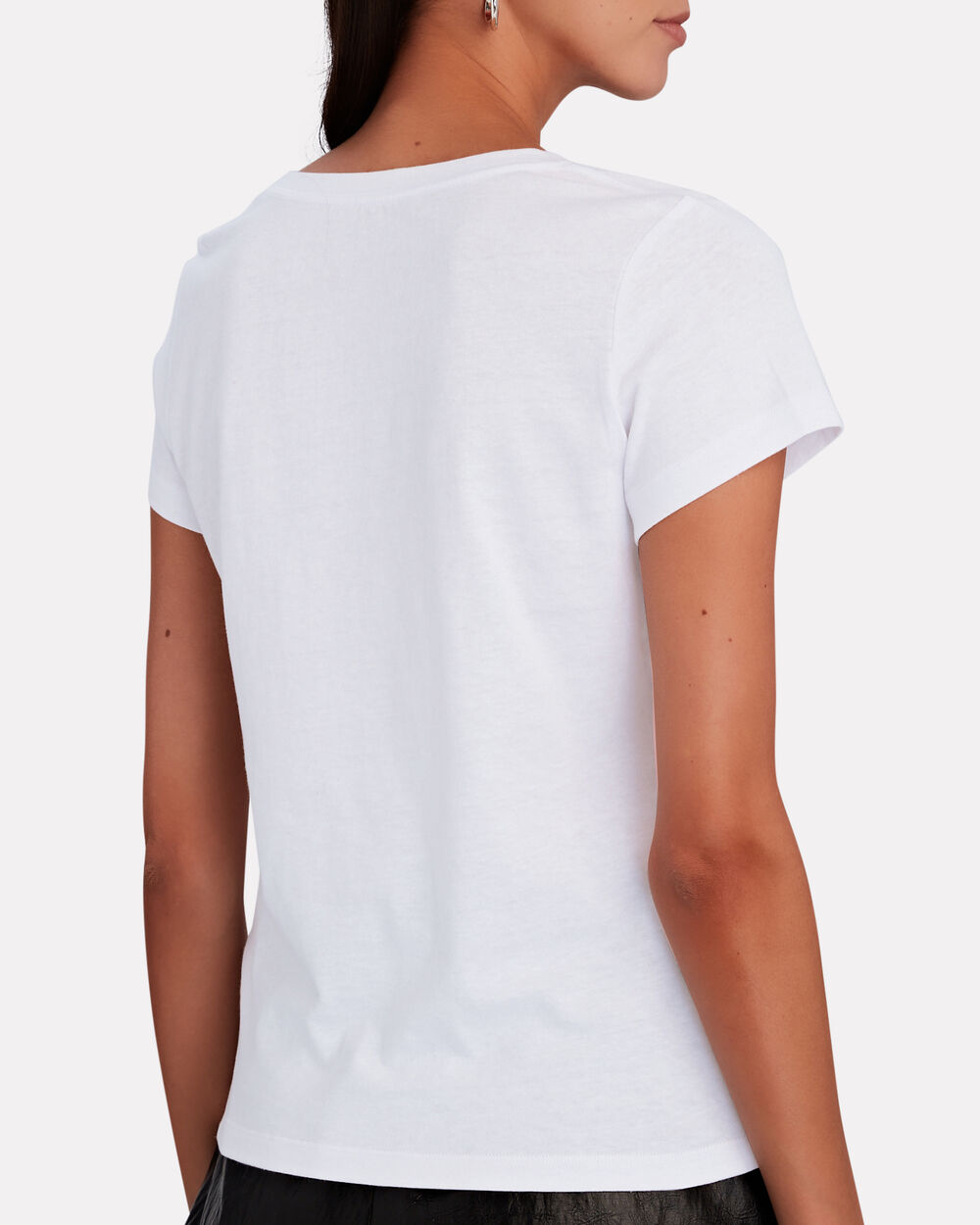 Intermix - Classic V-Neck Jersey T-Shirt -