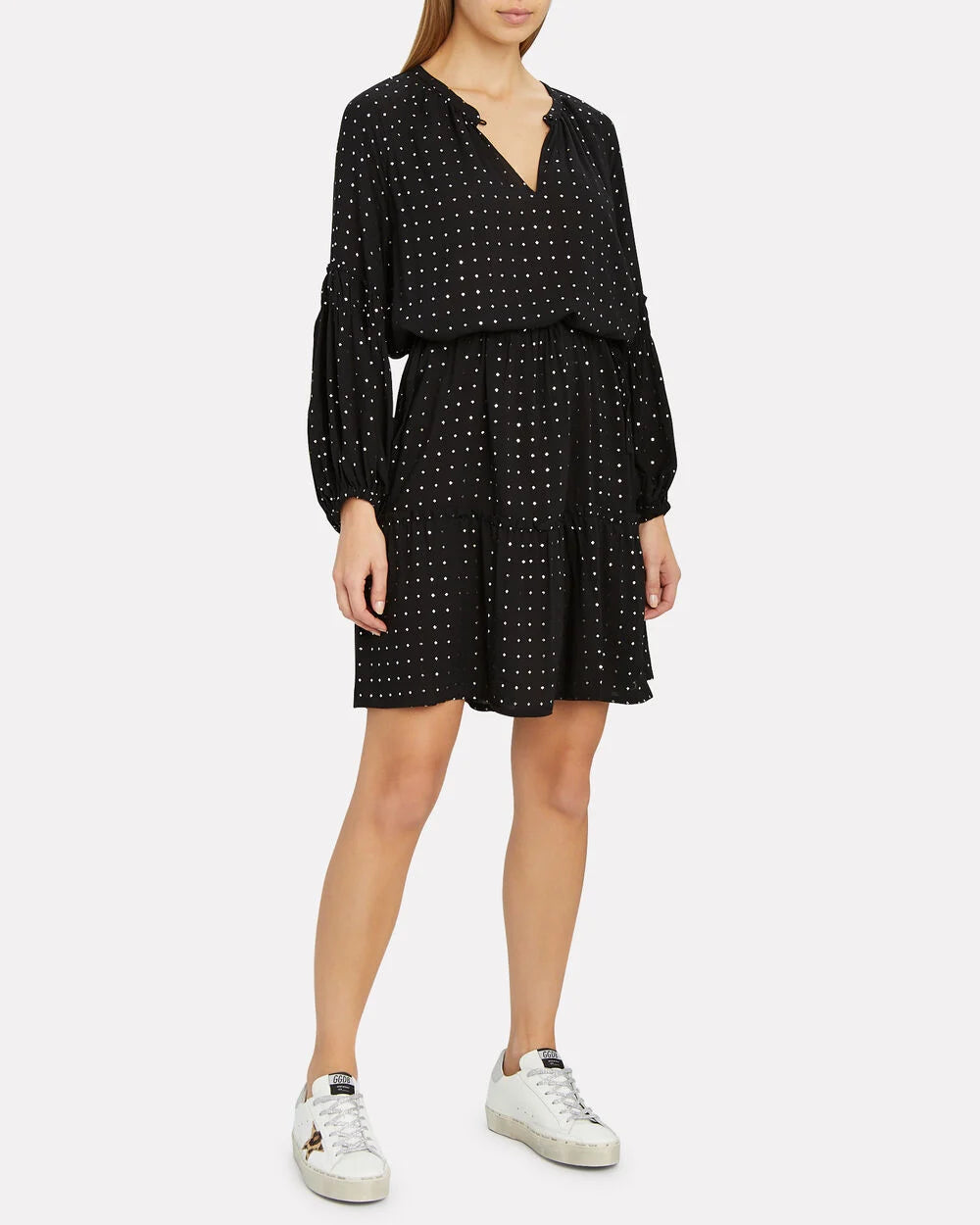 Intermix - Superstar Lurex-Trimmed Low-Top Sneakers -