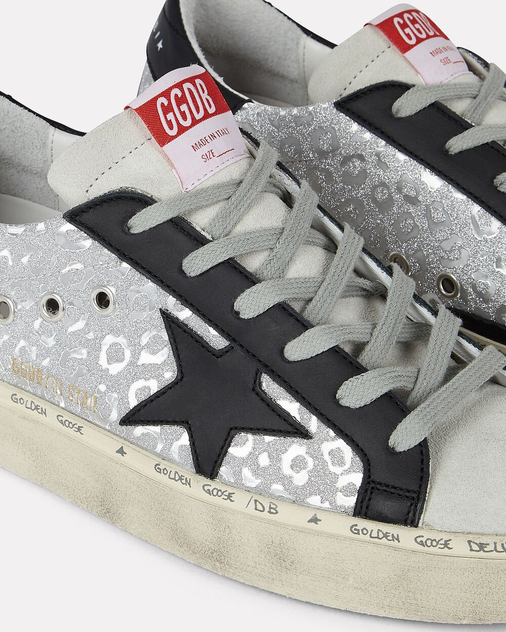 Intermix - Hi Star Low-Top Glitter Sneakers -