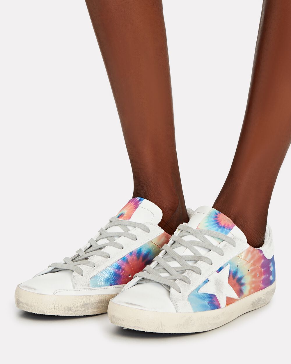 Intermix - Superstar Tie-Dye Low-Top Sneakers -