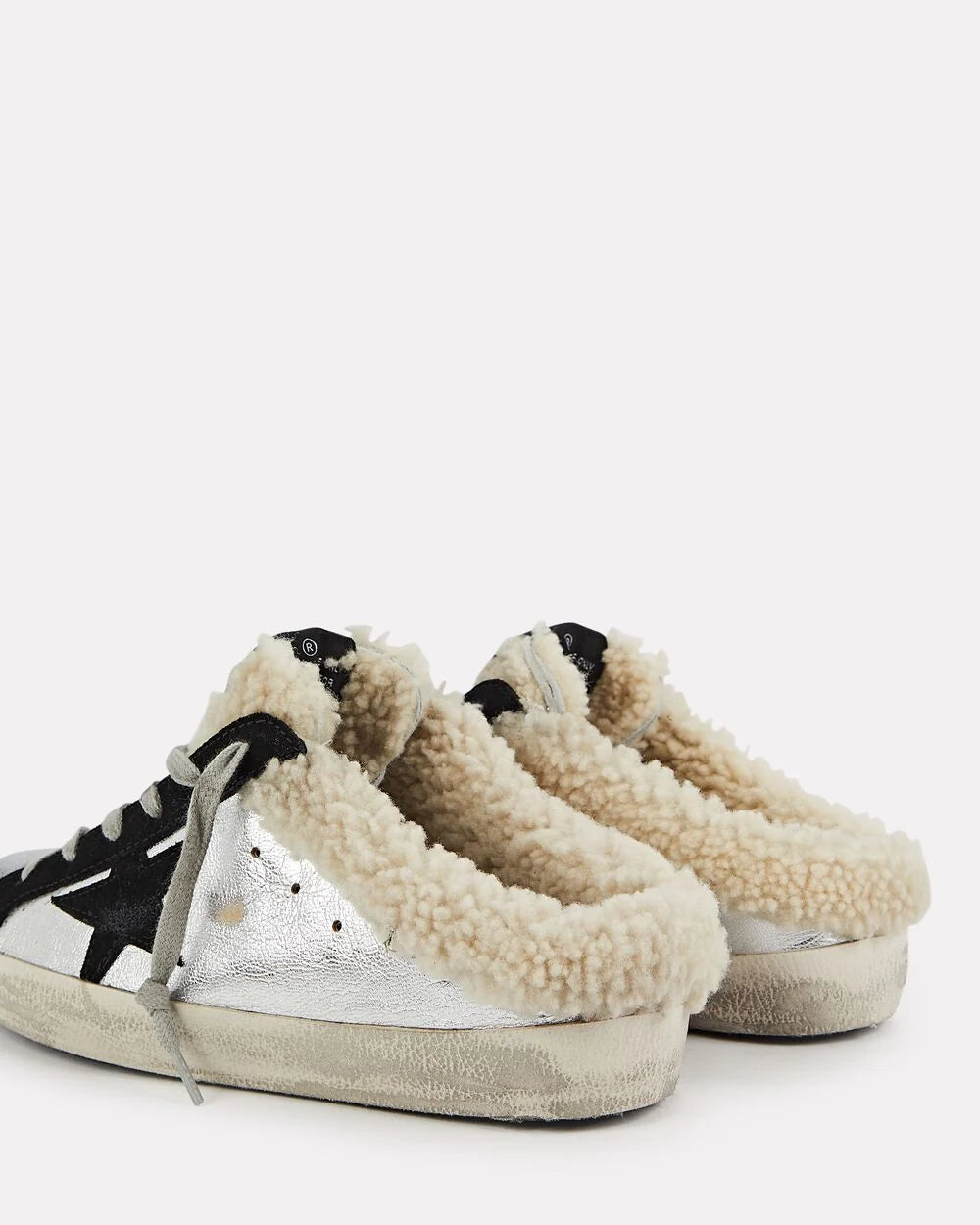 Intermix - Superstar Sabot Shearling Sneakers -