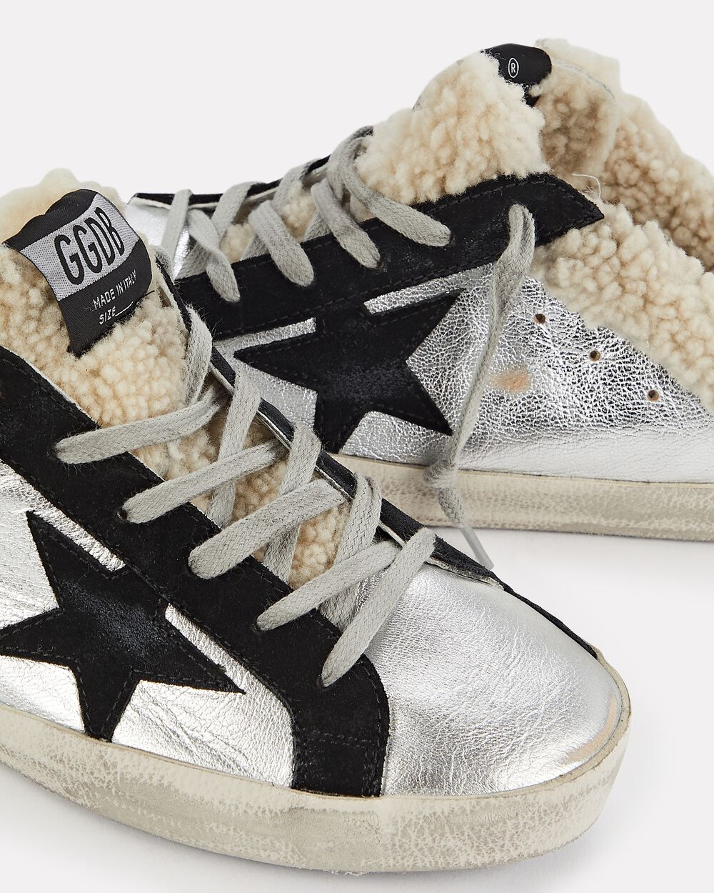 Intermix - Superstar Sabot Shearling Sneakers -