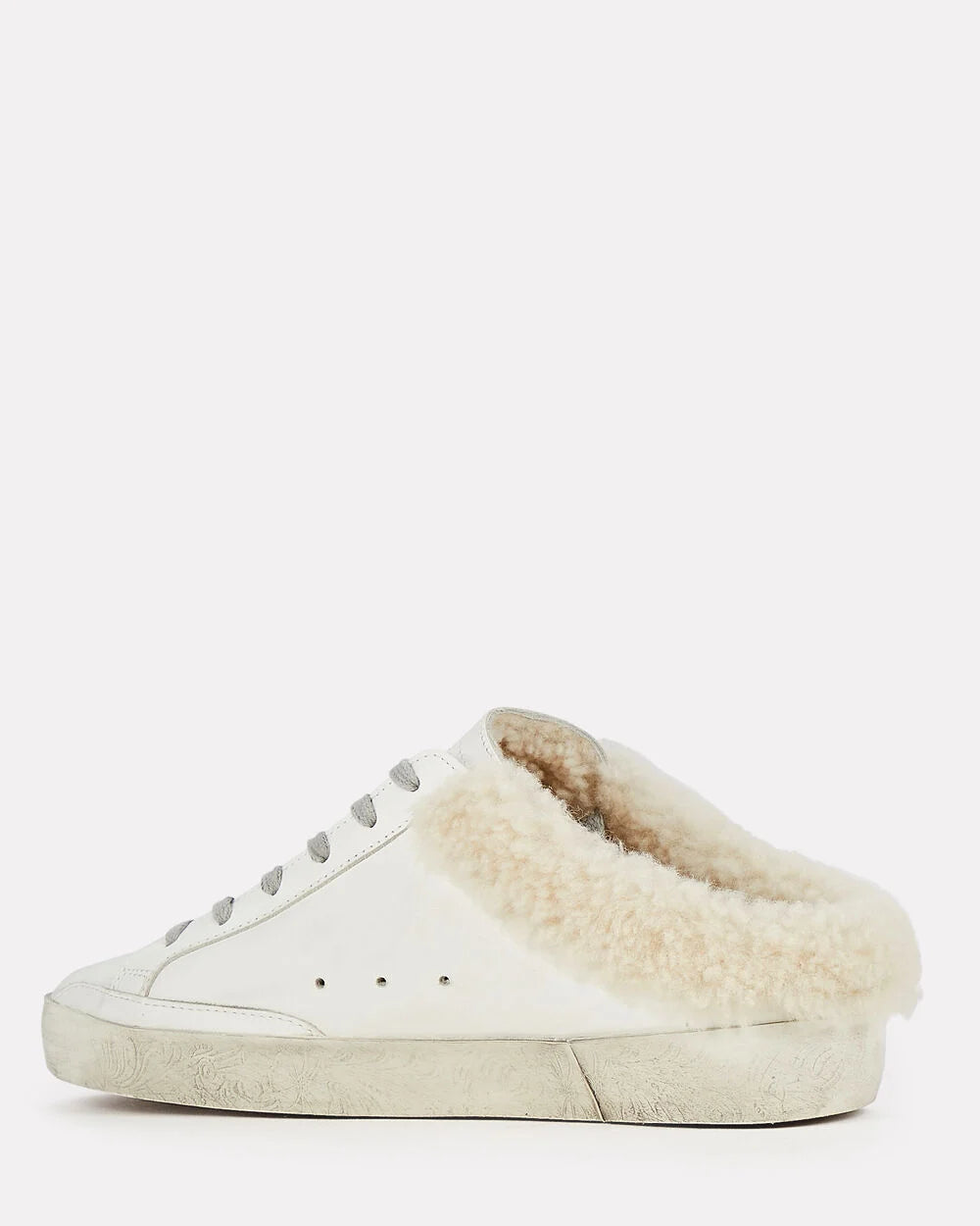Intermix - Superstar Sabot Shearling-Lined Sneakers -