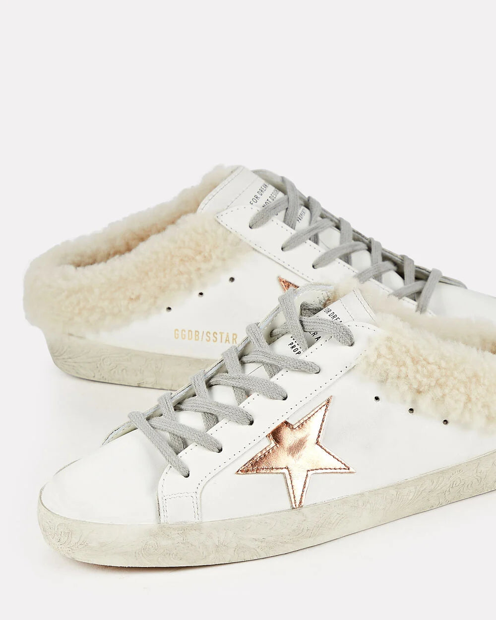 Intermix - Superstar Sabot Shearling-Lined Sneakers -