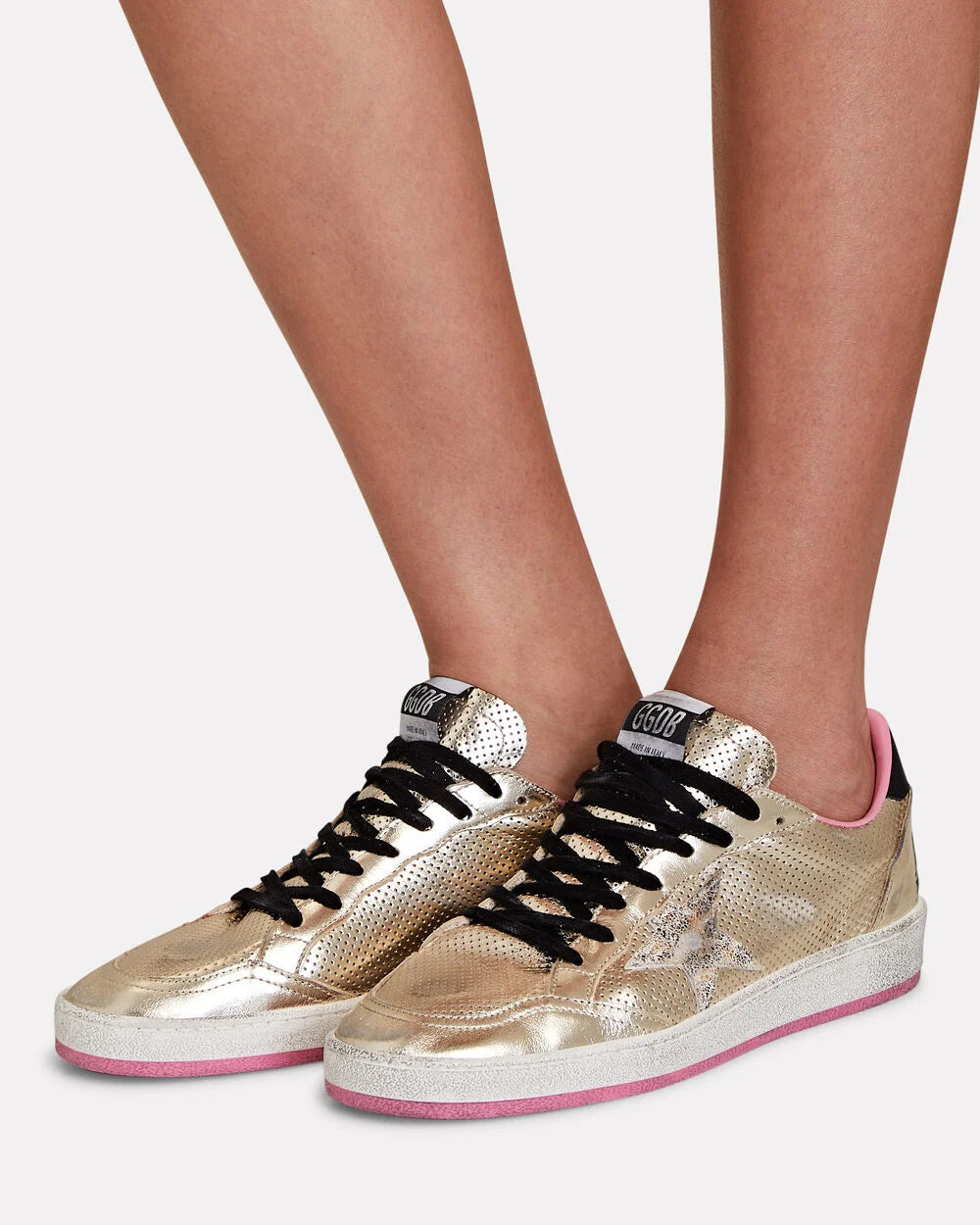 Intermix - Ball Star Metallic Sneakers -