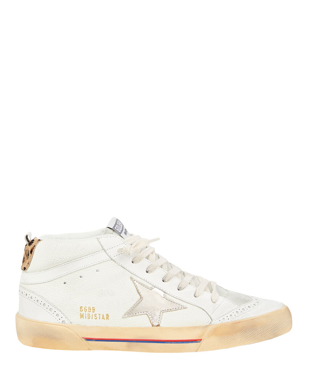 Intermix - Mid Star Leather Sneakers -