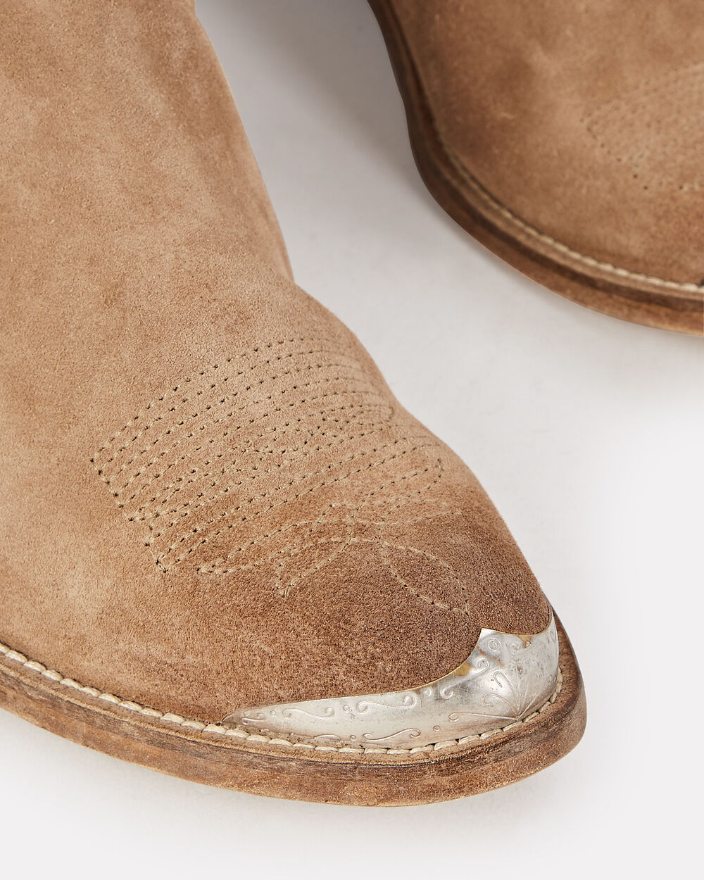 Intermix - Young Shearling-Lined Suede Ankle Boots -