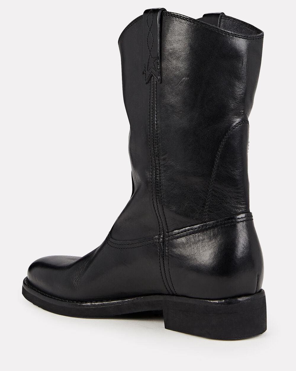 Intermix - Biker Leather Boots -
