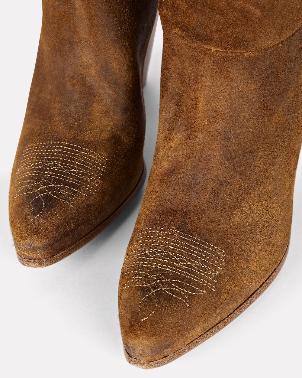 Intermix - Candy Suede Cowboy Boots -