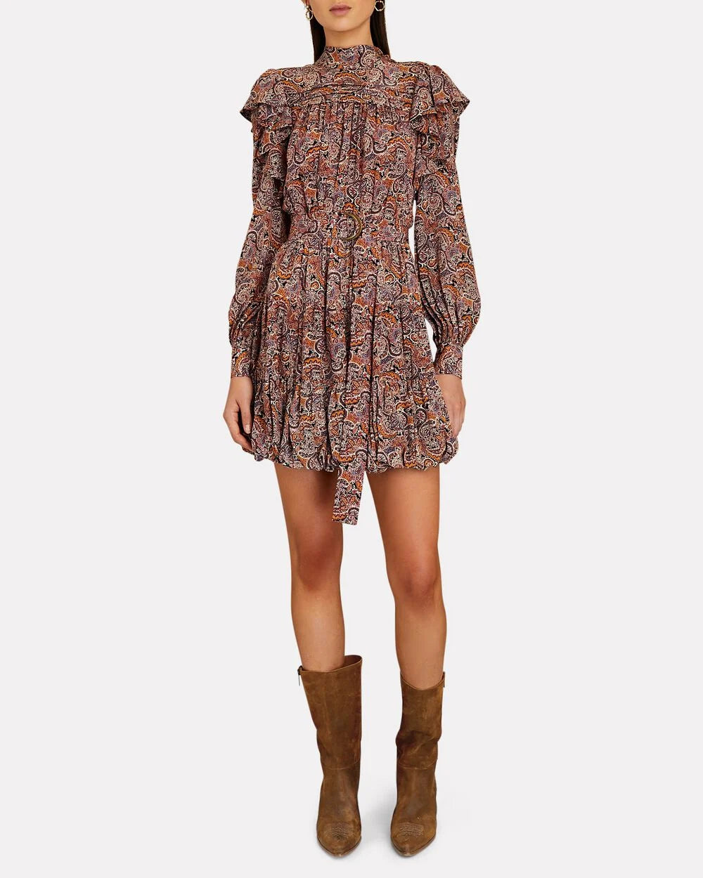 Intermix - Candy Suede Cowboy Boots -