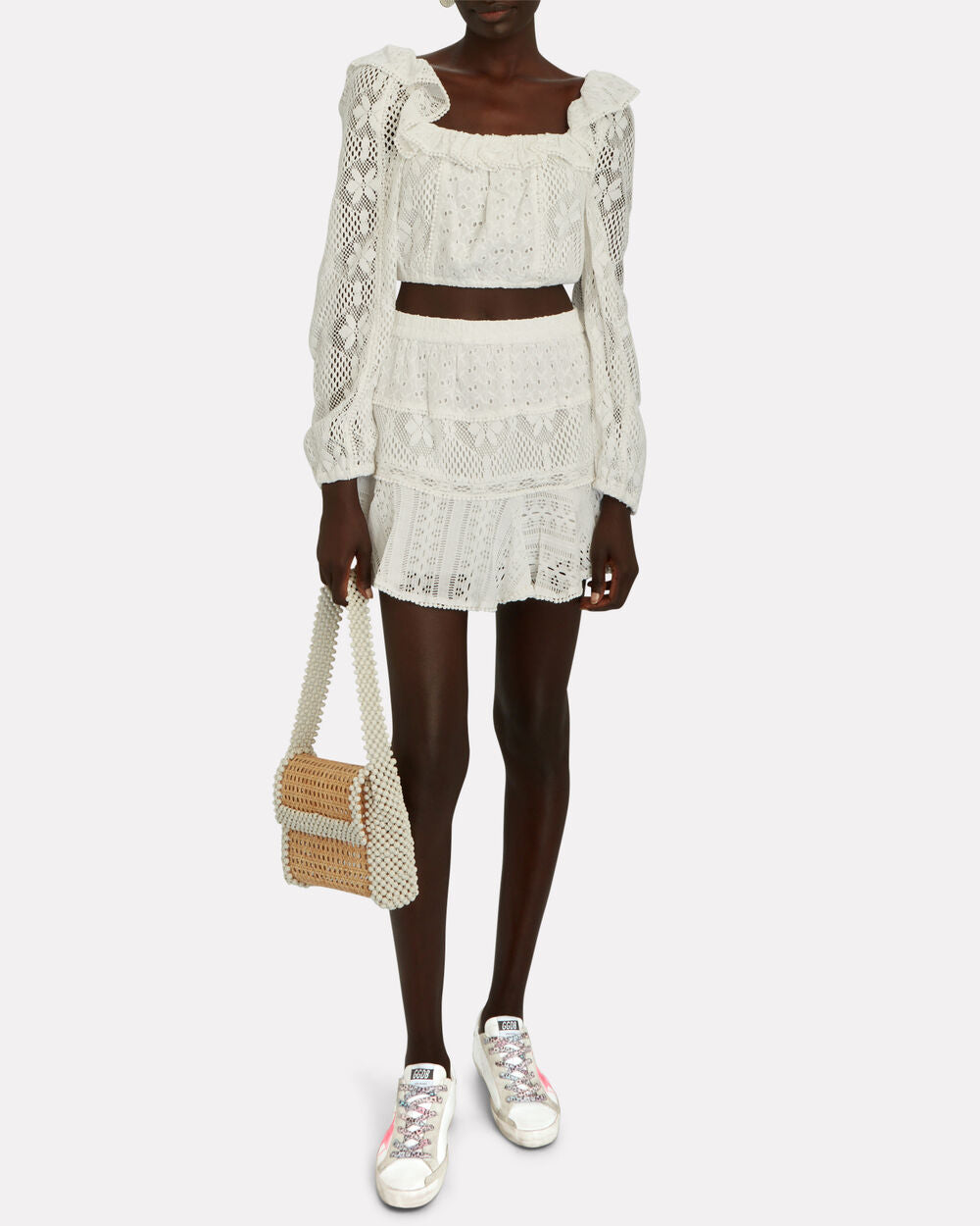 Intermix - Superstar Leather Low-Top Sneakers -