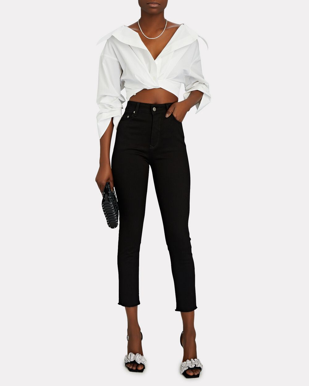 Intermix - High-Rise Skinny Jeans -