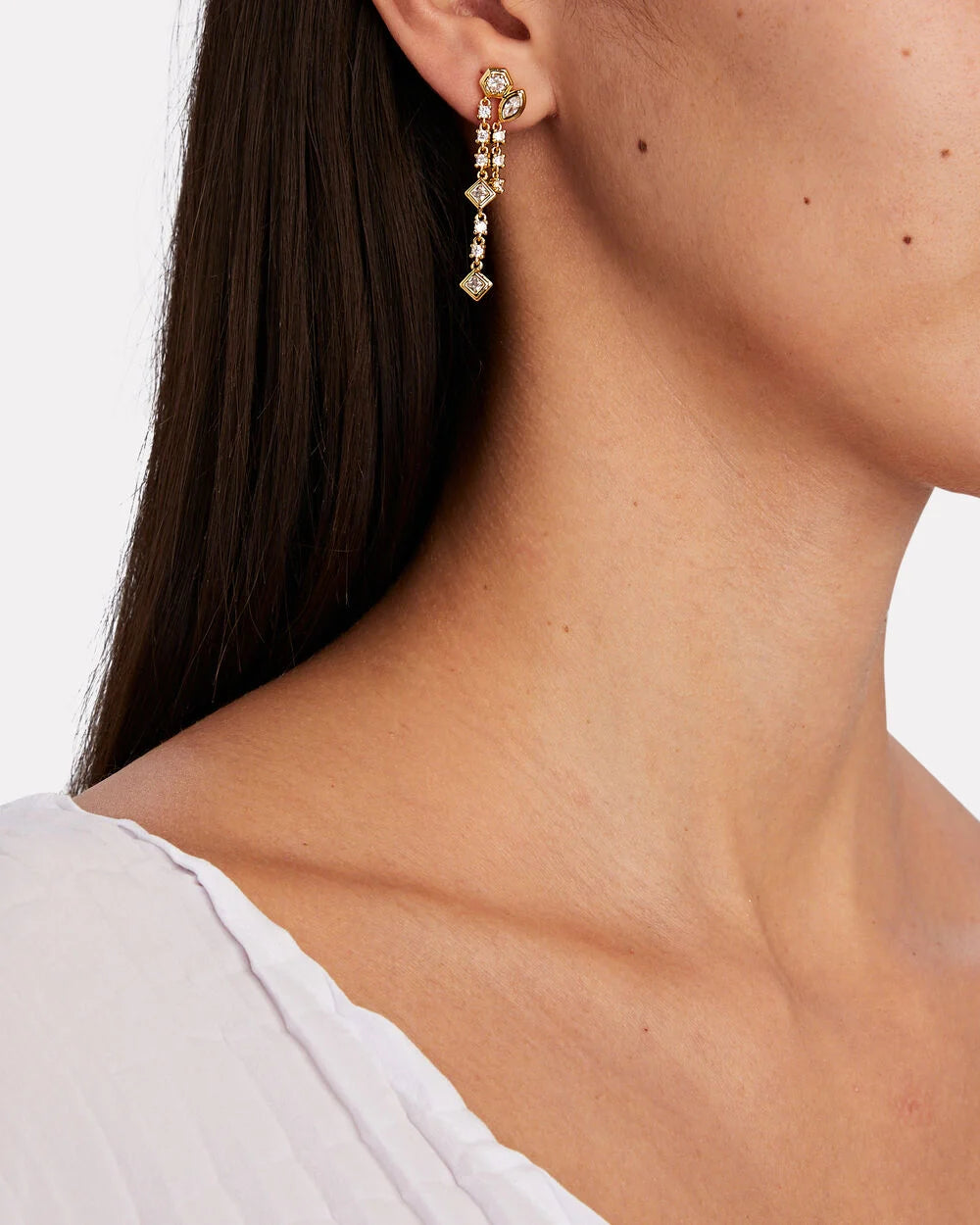 Intermix - The Stellar Crystal Drop Earrings -
