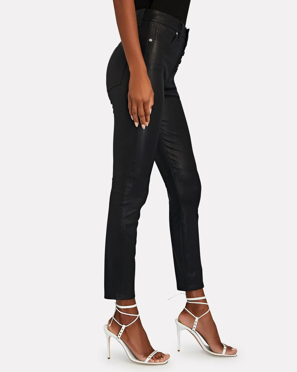Intermix - Debbie Leather Skinny Pants -