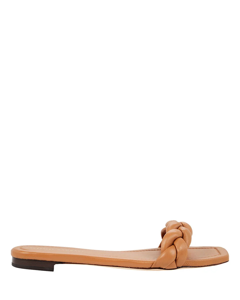 Intermix - Jackson Braided Leather Slide Sandals -