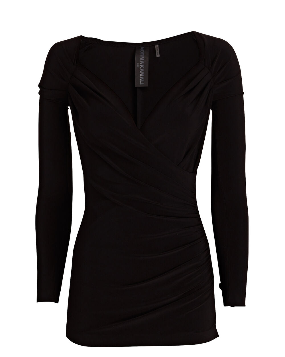 Intermix - Draped Sweetheart Jersey Top -
