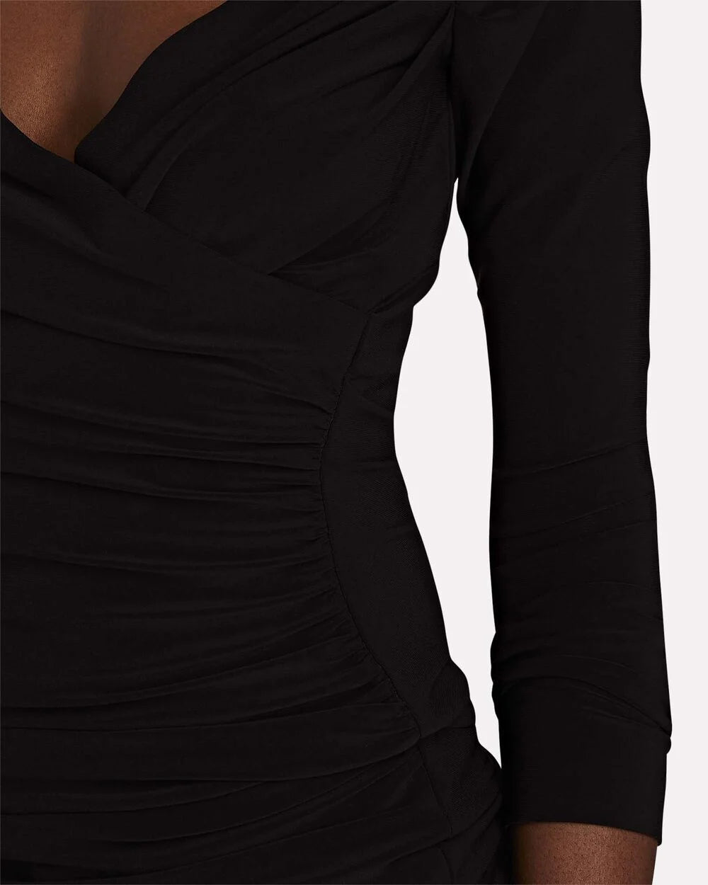 Intermix - Draped Sweetheart Jersey Top -