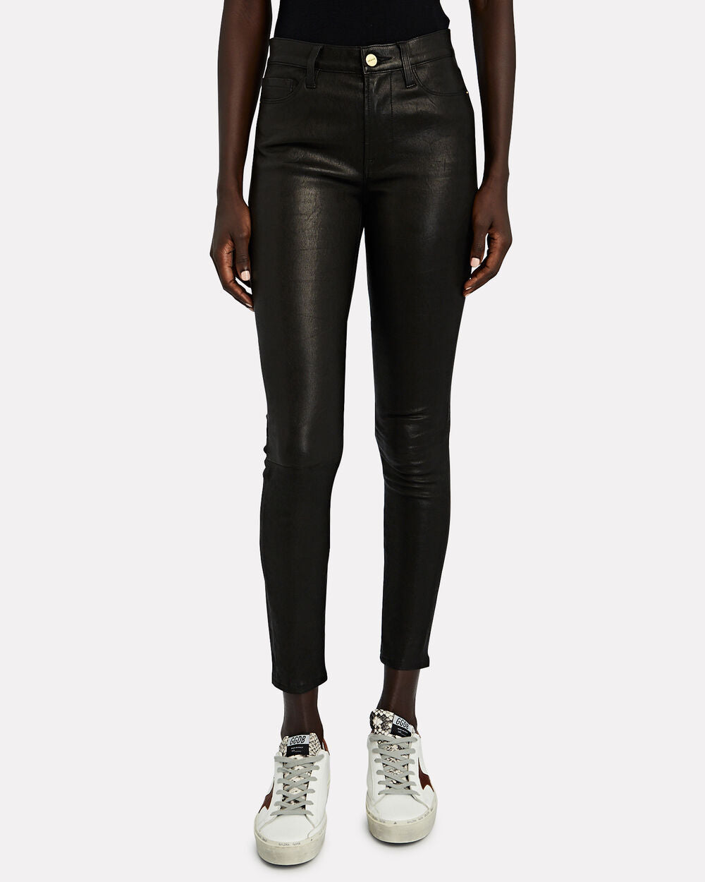 Intermix - Le Skinny Leather Pants -