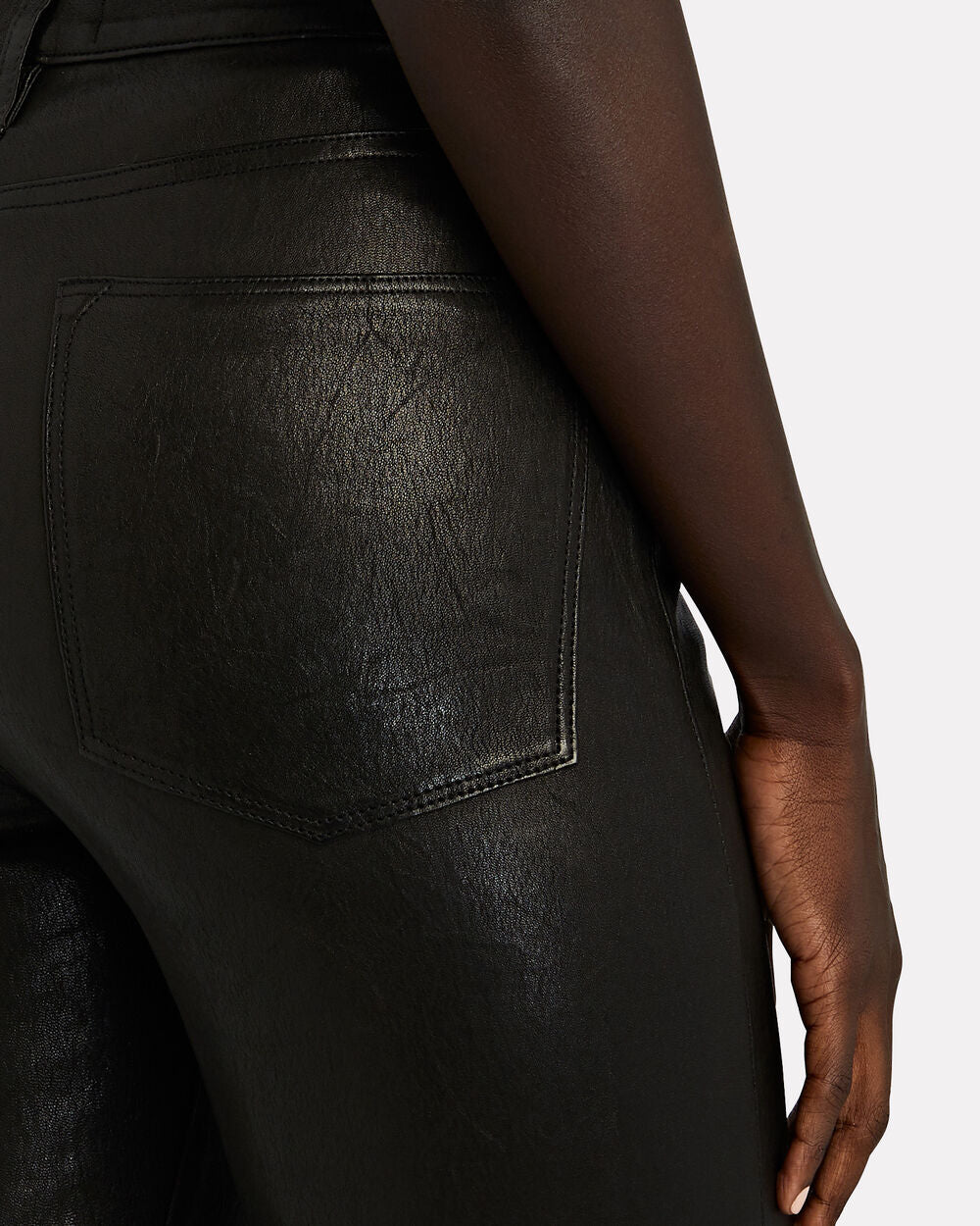 Intermix - Le Skinny Leather Pants -