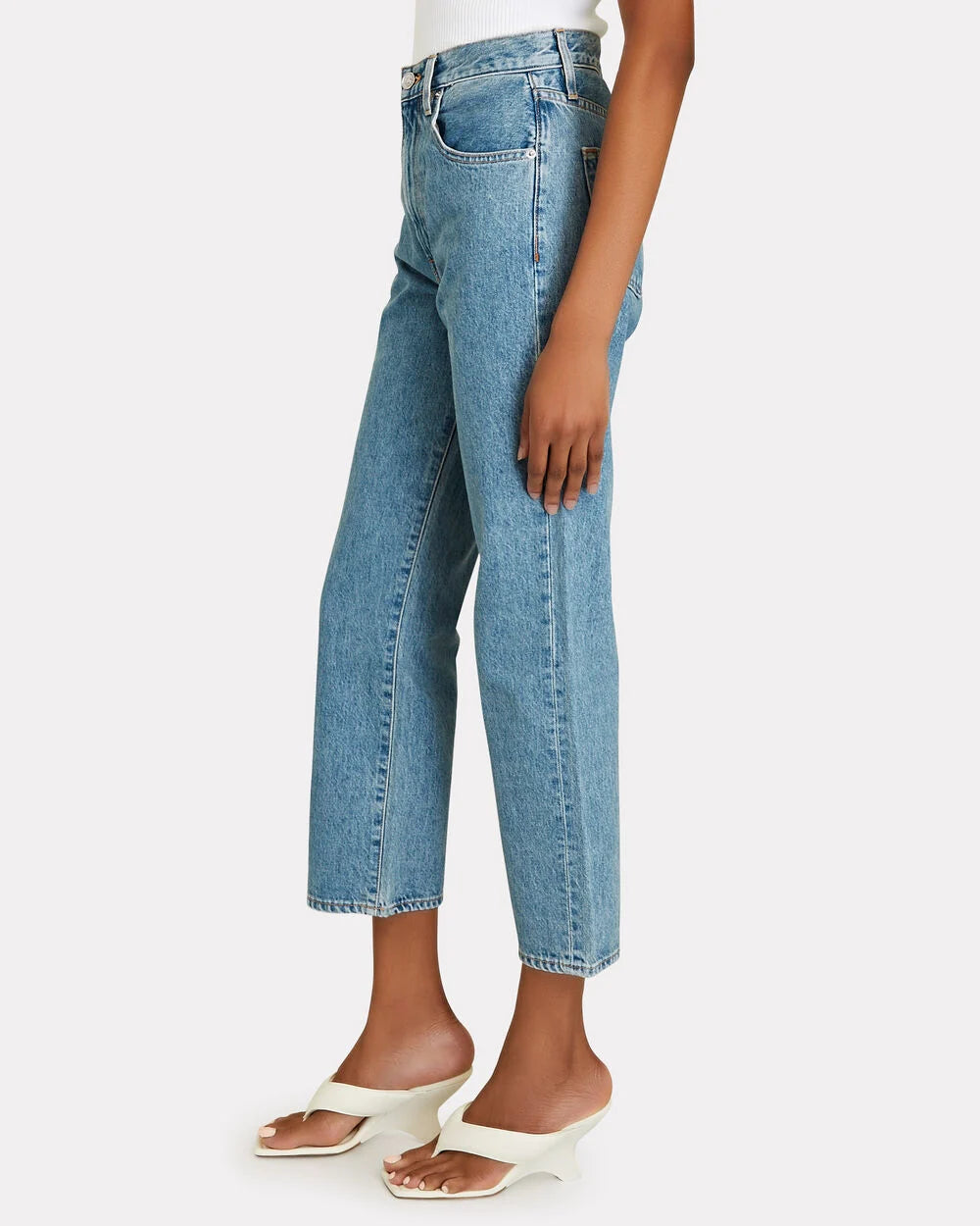 Intermix - London Cropped High-Rise Jeans -