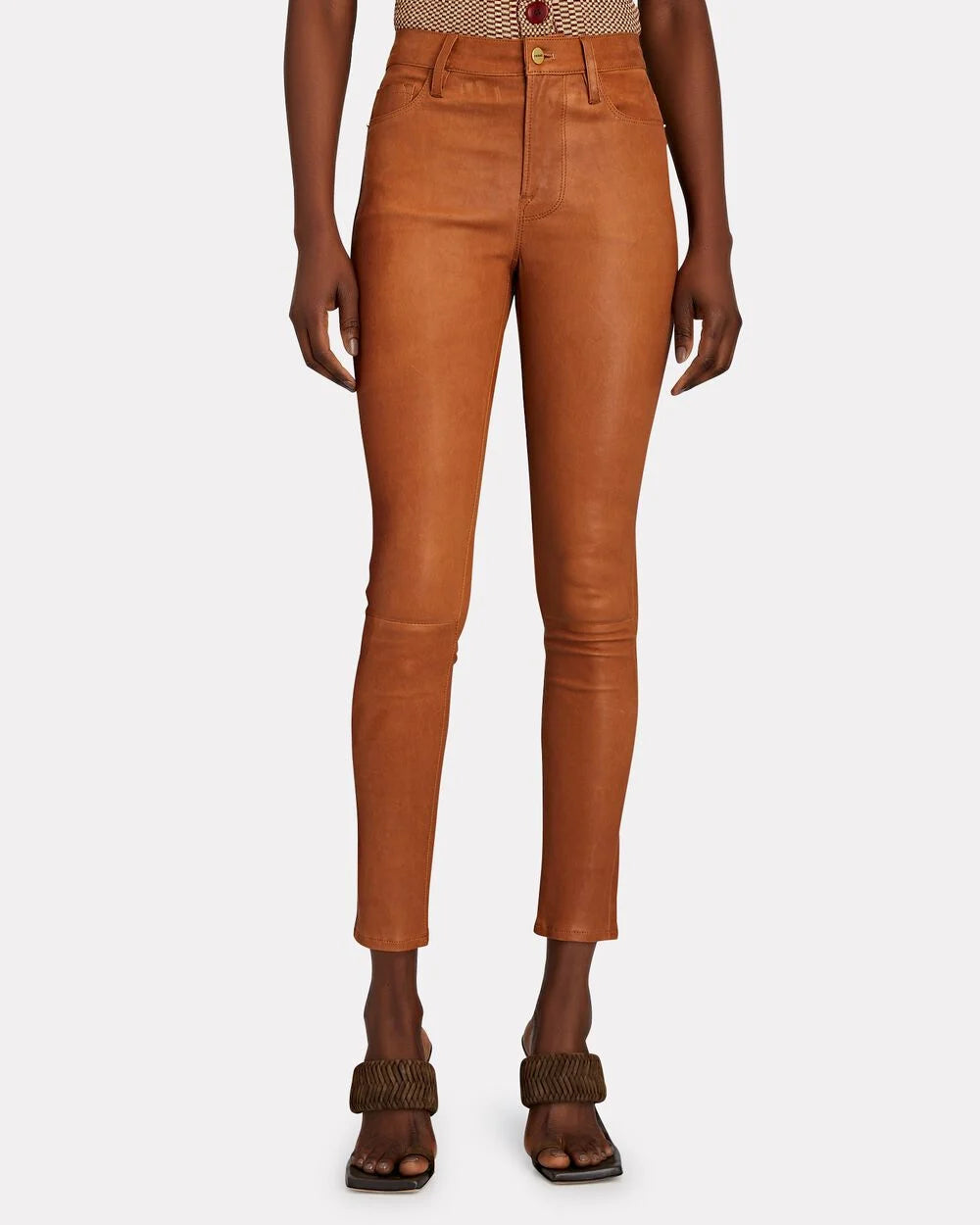 Intermix - Le High Skinny Leather Pants -