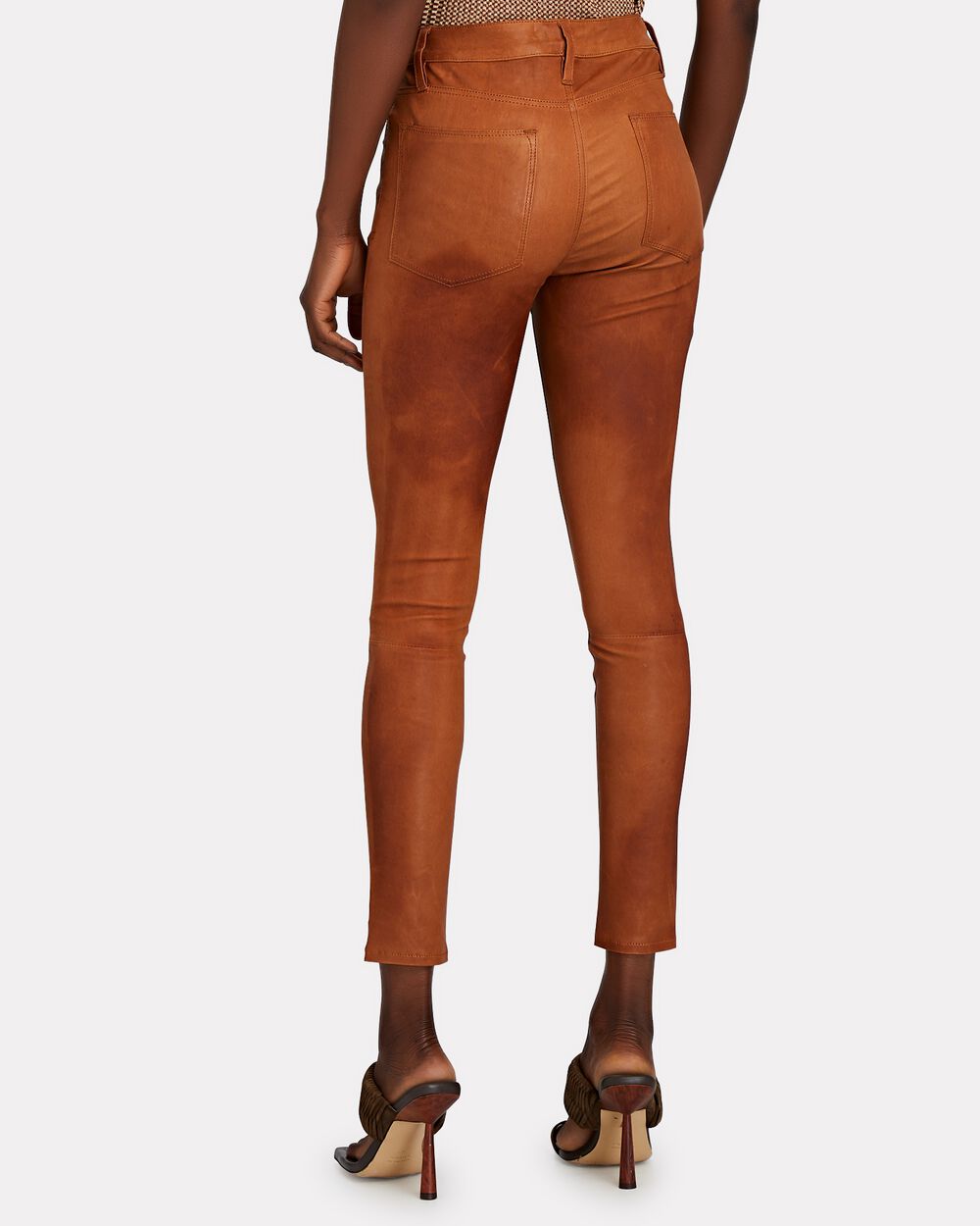 Intermix - Le High Skinny Leather Pants -