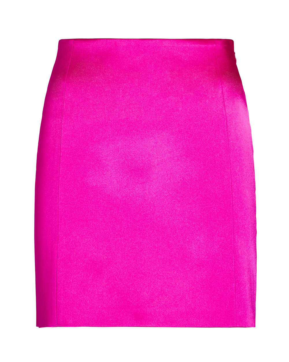 Intermix - Seamed Satin Mini Skirt -