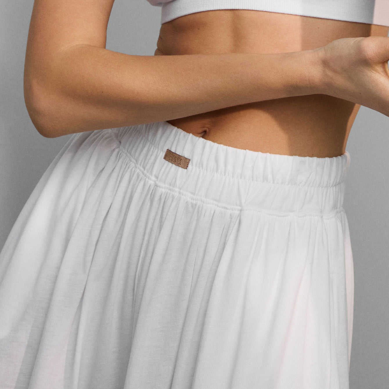 Intermix - Organic Pima Wide Leg Pant -