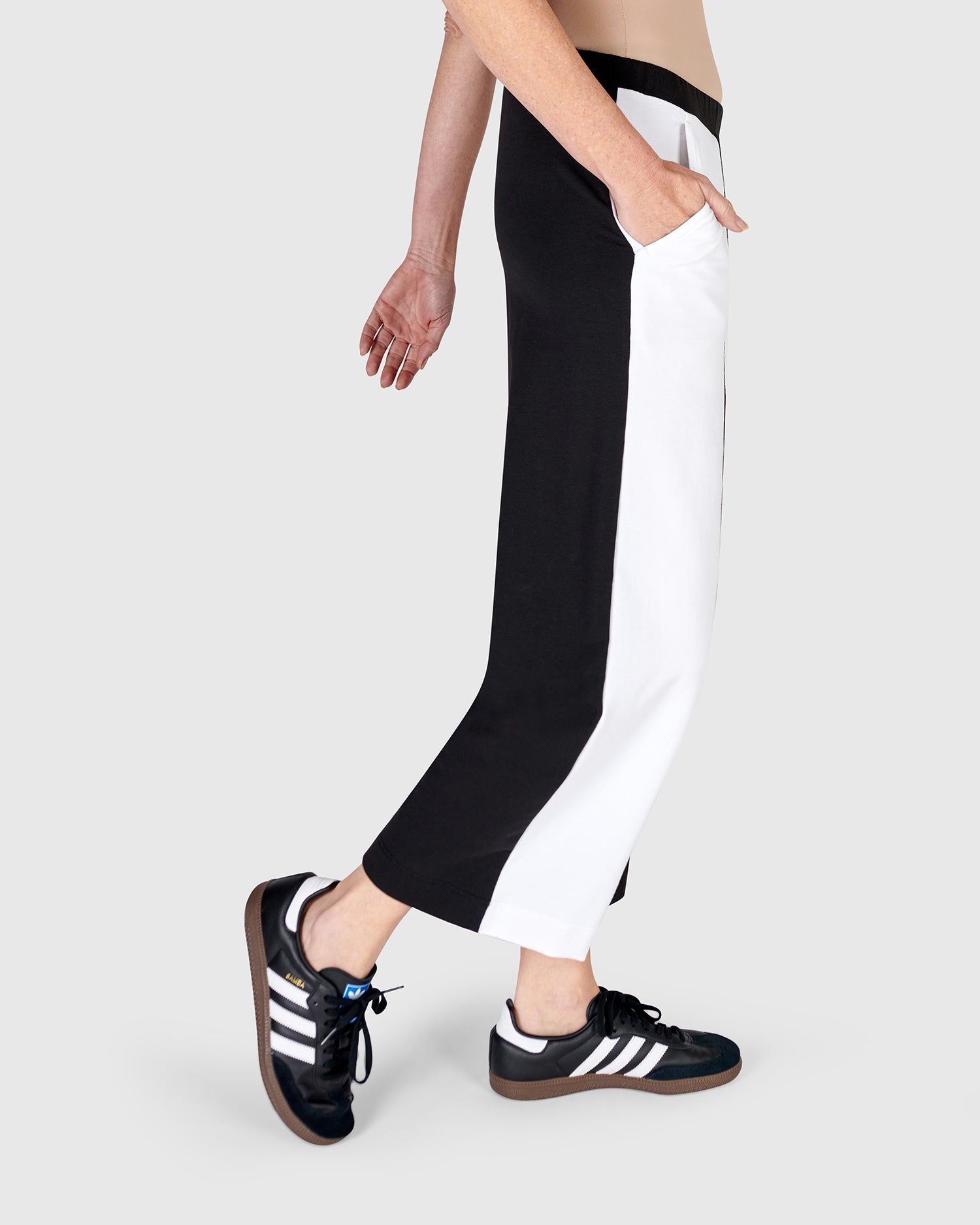 Intermix - Olivia Lounge Pants, Black/White -