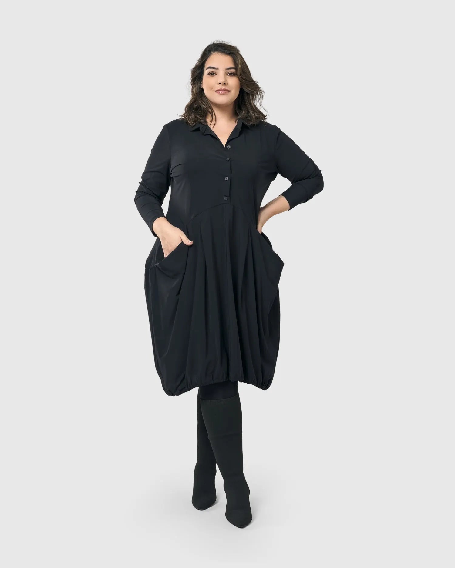 Intermix - Essential Tekbika Signature Pocket Dress, Black -