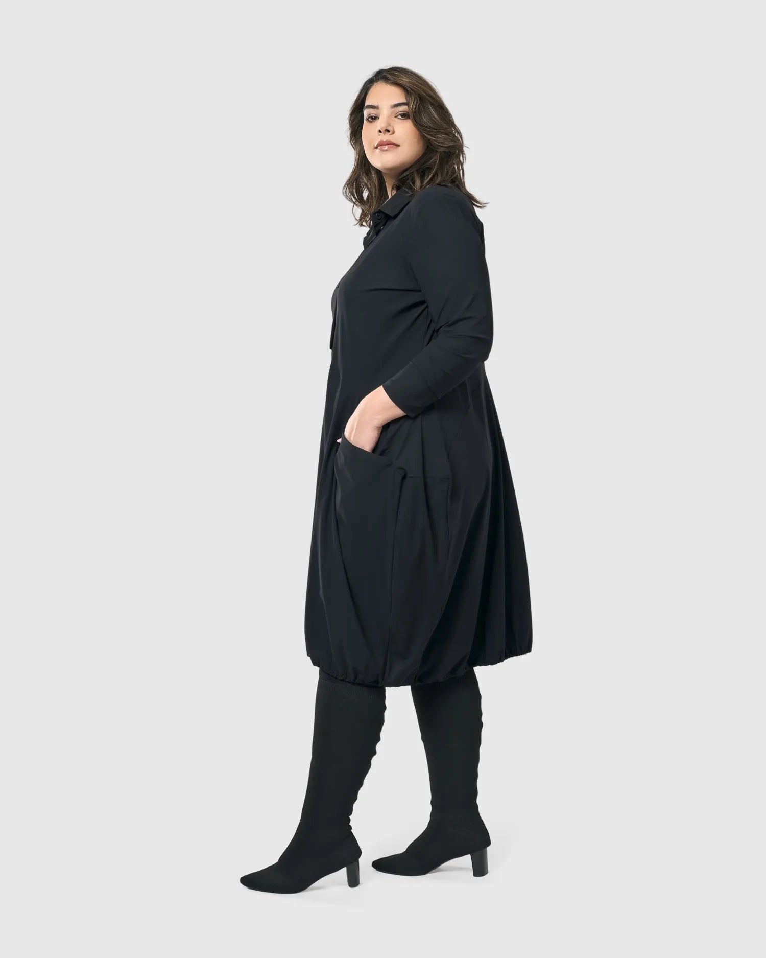 Intermix - Essential Tekbika Signature Pocket Dress, Black -
