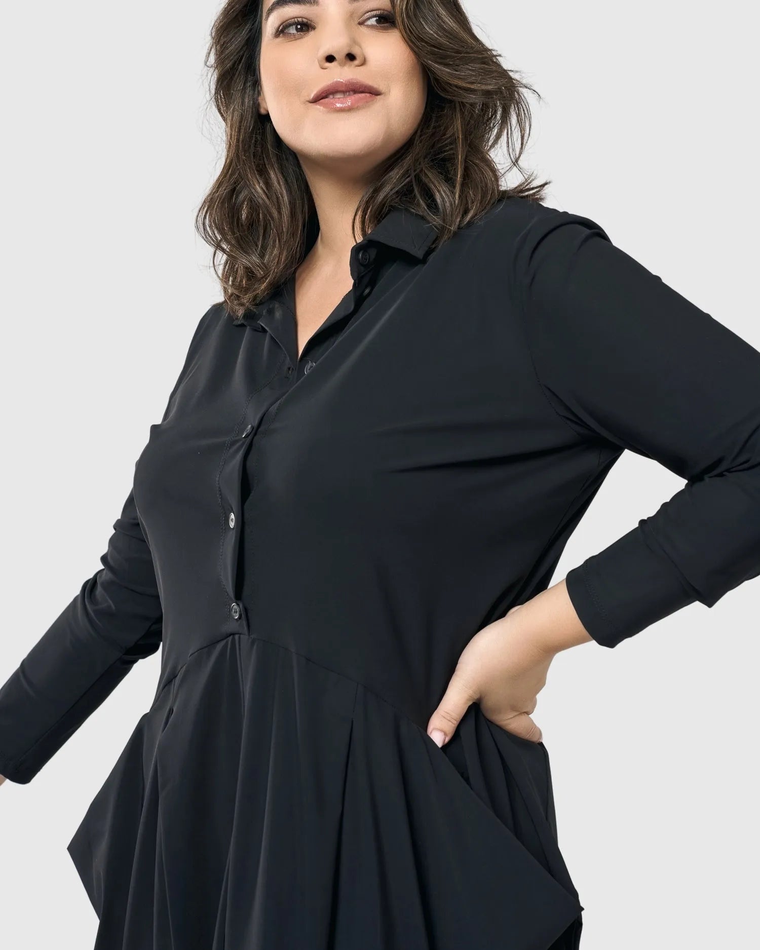 Intermix - Essential Tekbika Signature Pocket Dress, Black -