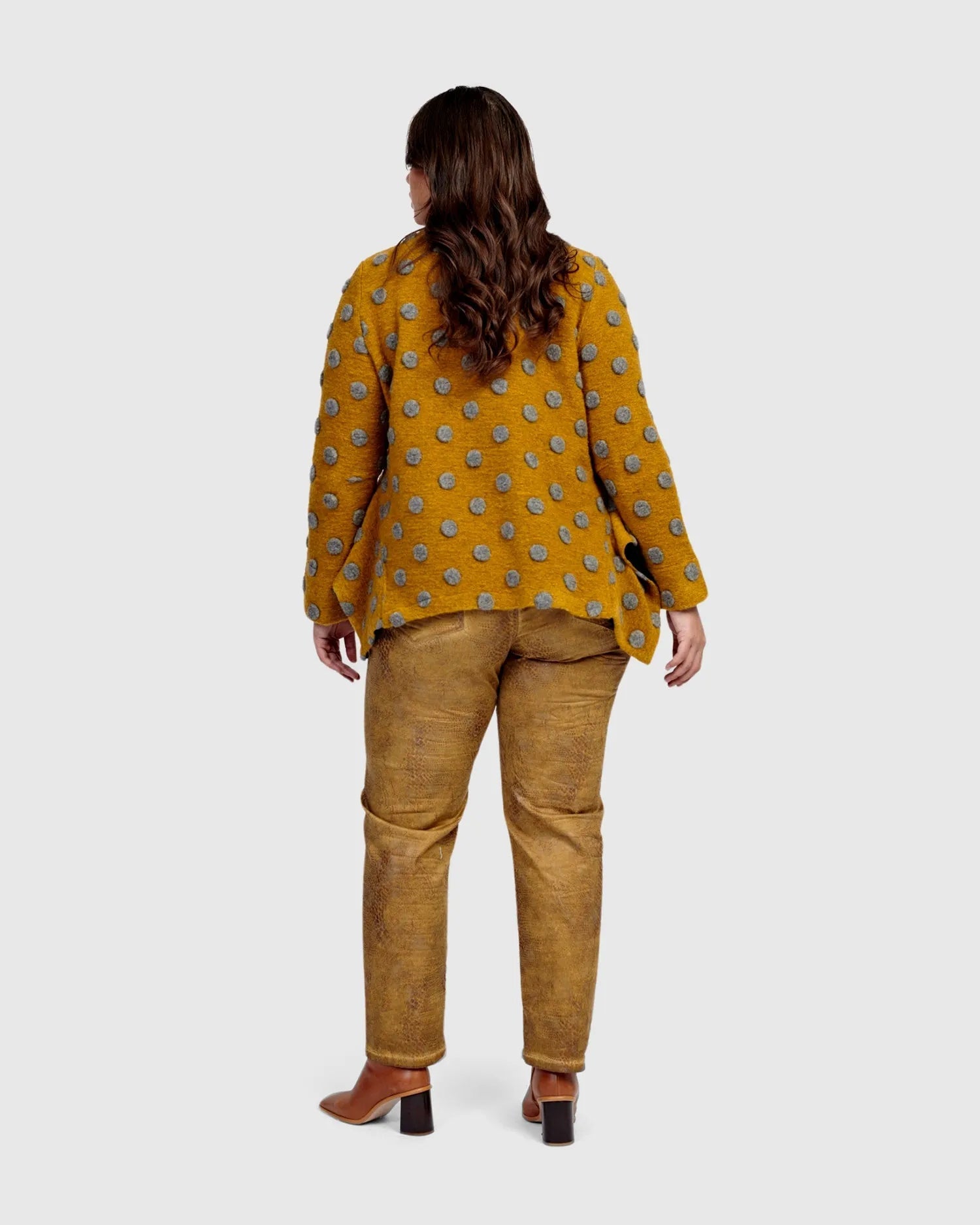 Intermix - Crocodile Iconic Stretch Jeans, Ochre -